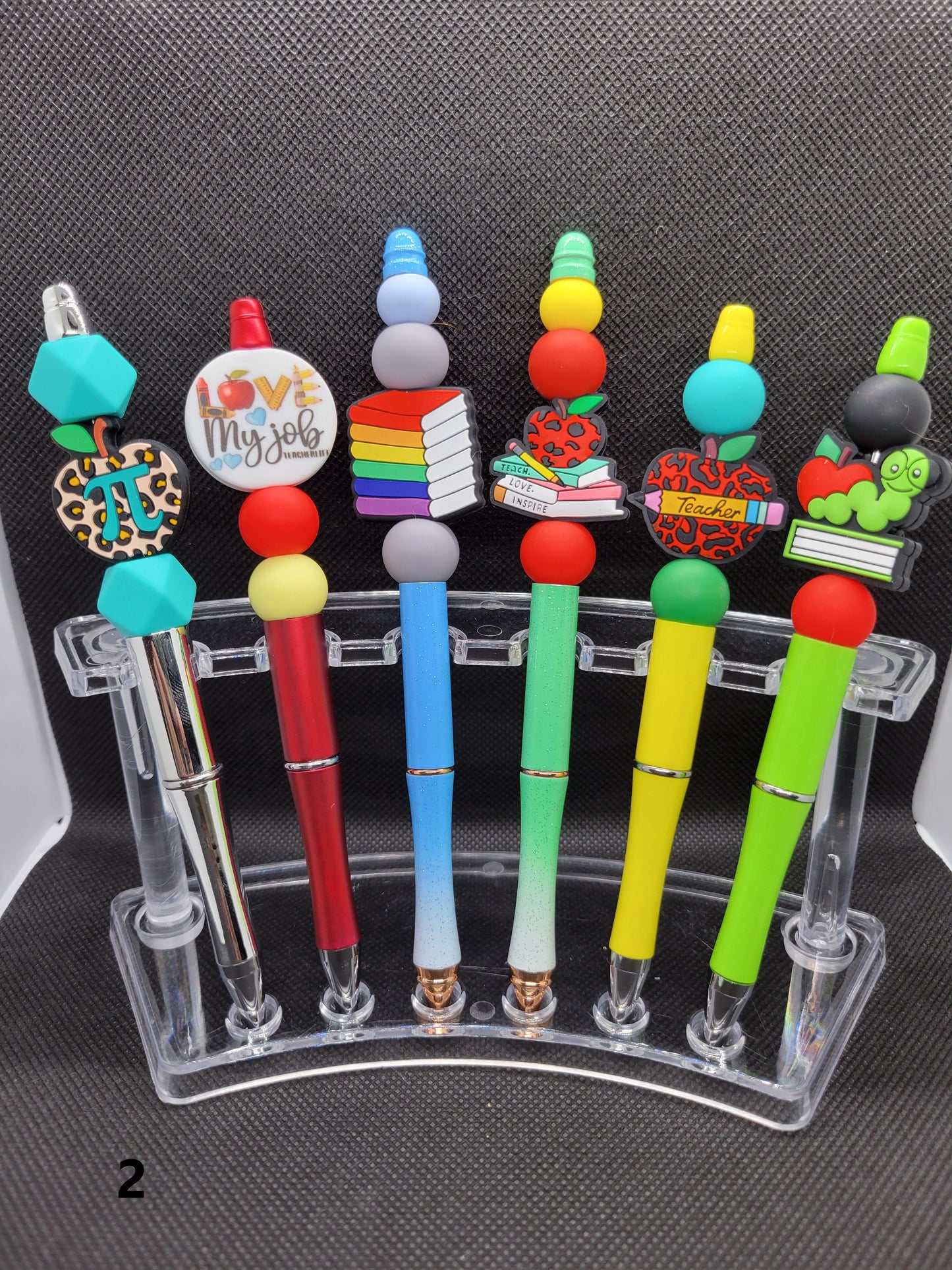 School Beaded Pens